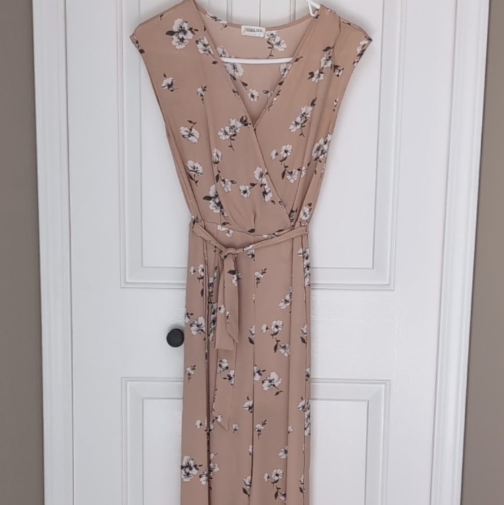 Sienna Sky Wide Leg Floral Jumpsuit